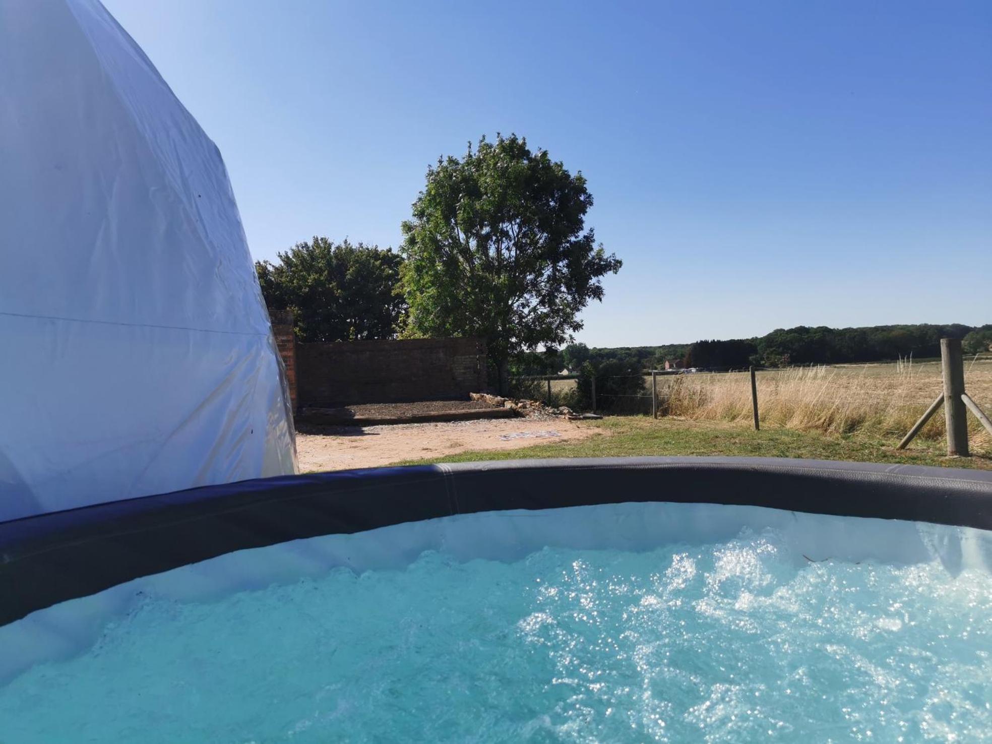 Lincoln Star Dome, Hot Tub, Bbq Langworth Exterior foto