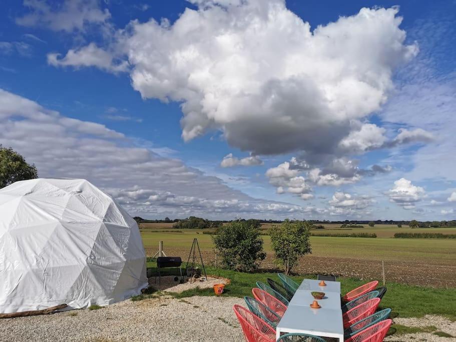 Lincoln Star Dome, Hot Tub, Bbq Langworth Exterior foto